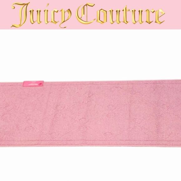 Juicy Couture Home Bow Embossed Accent Rug